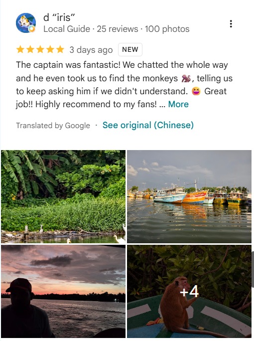 Guest Review Screenshot - Prasa Boat Safari